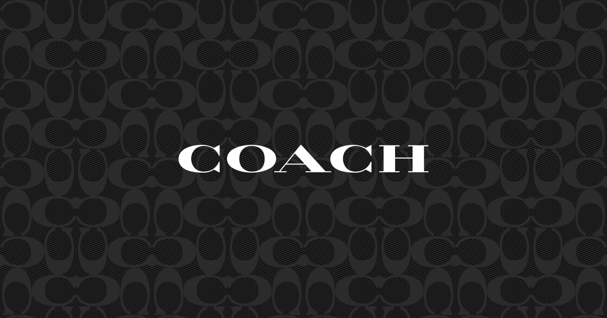 COACH BLACK DENIM COLLECTION